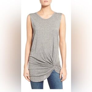 MADEWELL size small asymmetrical twist tank top